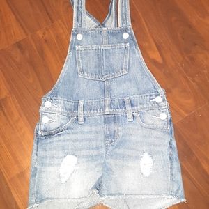 Girls old navy overalls